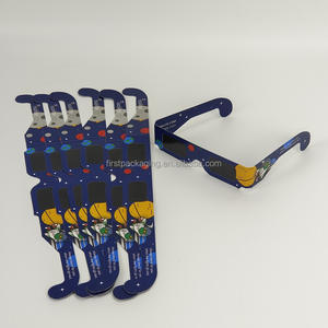 <span class=keywords><strong>2026</strong></span> ISO 인증 일식 안경 맞춤형 디자인 일식 보기 3D 종이 안경 - Product Image 4