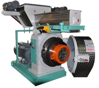 Machine à granulés de biomasse 1-2 T/H MZLH420 MZLH508 Sciure de bois divers palette bois houblon balle de riz machine d'alimentation en granulés