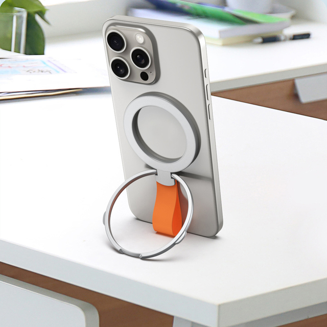 Magnetic Cell Phone Ring Holder Compatible with iPhone 12 13 14 Series for Magnetic Removable Cell Phone Grip