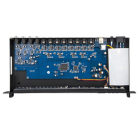 Système de gestion d'enceintes audio professionnel Paulkitson, 4 processeurs audio numériques DSP FIR intégrés, taux d'échantillonnage 192 kHz, boîtier métallique