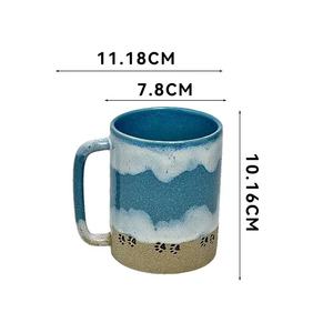 M 15/11oz Tazza da Tè Stampata 3D in Ceramica Shore Tazza da <span class=keywords><strong>caffè</strong></span> Tazza di Gusto Artistico Acqua potabile strumento per il Latte Bere Caldo Tè <span class=keywords><strong>Caffè</strong></span> - Product Image 5