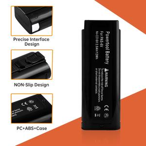 Baterai Isi Ulang Pengganti 3000mAh 6V Paslode untuk Perkakas Listrik Tanpa Kabel Baterai 404717 900420 - Product Image 2