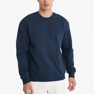 Felpa Personalizzata a Maniche Lunghe in Cotone e Spandex per <span class=keywords><strong>Uomo</strong></span>, <span class=keywords><strong>Abbigliamento</strong></span> in Pile Organico, Felpe Tinta Unita, <span class=keywords><strong>Abbigliamento</strong></span> <span class=keywords><strong>Sostenibile</strong></span> per <span class=keywords><strong>Uomo</strong></span> - Product Image 1