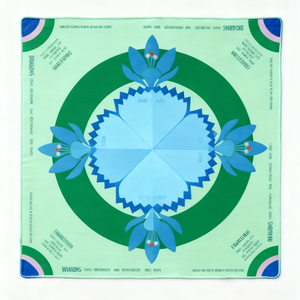 Tùy chỉnh in ấn giảm tiếng ồn mAh jongg bảng Bìa 31.5 inch mahjong mat với không trượt thiết kế - Product Image 3