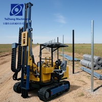 Compacteur hydraulique photovoltaïque pour projets solaires, ponceuse de pieux, moteur de forage et de vissage haute efficacité