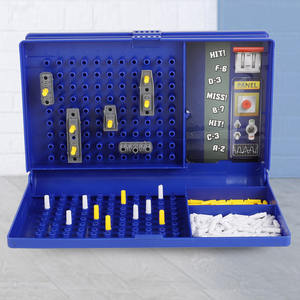 Juego de Mesa de Batalla Naval Táctica, Juego de Estrategia Naval para Desafíos Divertidos y Competitivos de Batalla Naval - Product Image 3