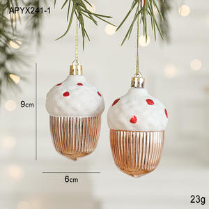 Nouvel An, Noël : Pendentifs pour sapin, accessoires coquillages, petites étoiles à cinq branches, fournitures de décoration, décorations festives pour la maison - Product Image 6