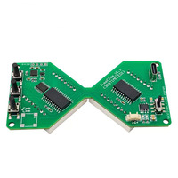 OKYN-A3049 电子沙钟 LED 沙钟模块 重力感应动态流动效果 DIY 电子套件
