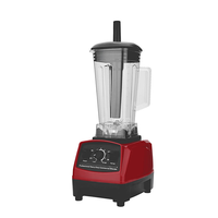 Mixeur Commercial Insonorisé à Faible Bruit avec Boîtier ABS, 12 Vitesses, Anti-Fuite, Multifonctionnel pour Usage Domestique et Extérieur
