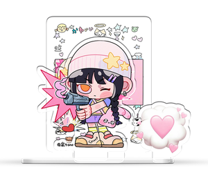 แท่นอะคริลิคใสพิมพ์ลายการ์ตูนอนิเมะแบบกำหนดเองด้วย UV หรืออีพ็อกซี่ - Product Image 1