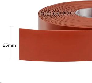 Feuille <span class=keywords><strong>de</strong></span> bandes <span class=keywords><strong>de</strong></span> <span class=keywords><strong>caoutchouc</strong></span> <span class=keywords><strong>de</strong></span> silicone rouge résistant à la chaleur Rouleau <span class=keywords><strong>de</strong></span> tapis <span class=keywords><strong>de</strong></span> feuille flexible à haute température 60A, <span class=keywords><strong>pour</strong></span> <span class=keywords><strong>joints</strong></span>, <span class=keywords><strong>joints</strong></span>, tampons, pare-chocs - Product Image 2
