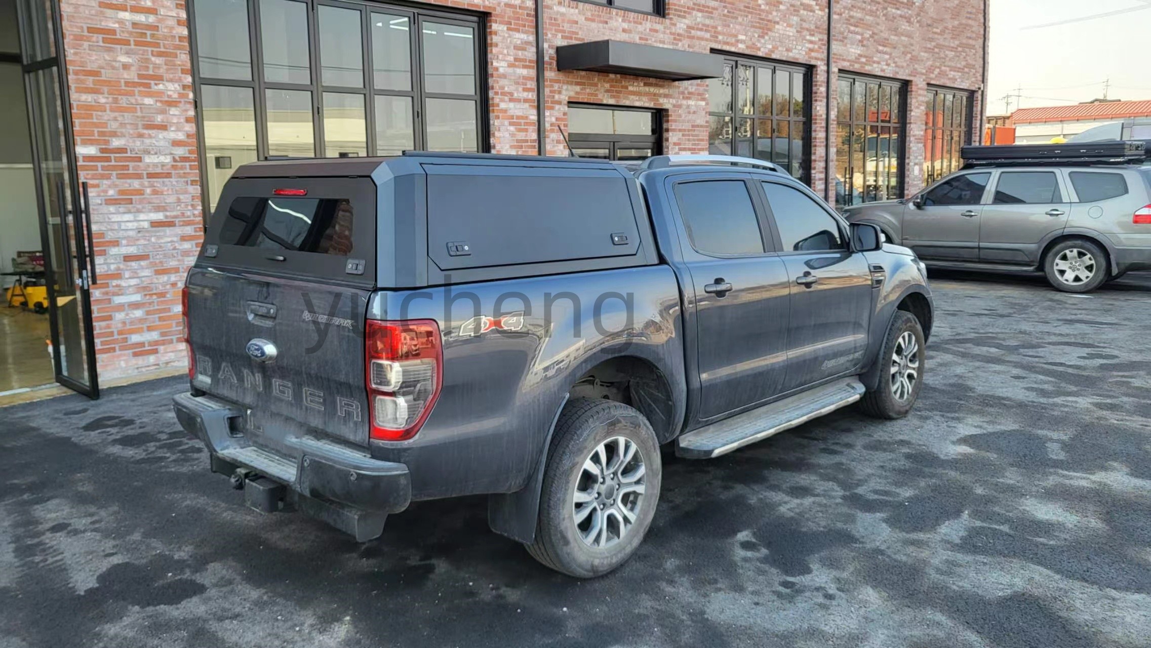 Грузовик topper Pickup для 2012-2022 FORD RANGER стальной навес с подъемными боковыми окнами