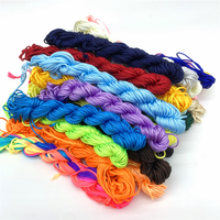 Cordon en nylon de 1,5 mm pour nœuds chinois, macramé, bracelet tressé, fil DIY pour perles de jade, accessoires et bijoux