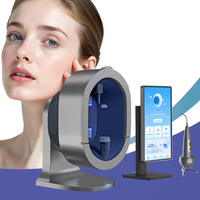 Analyseur de Peau X5PRO AI : Scanner Facial et Capillaire 9 Spectres, Détecteur de Microflore, Protection Solaire, IMC et Analyse de la Santé du Sommeil