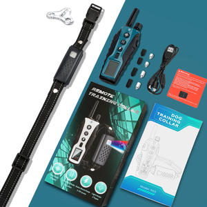 Nuevo <span class=keywords><strong>Collar</strong></span> de Adiestramiento para Perros con Diseño IP67, Control Remoto, Tecnología de Comunicación Bidireccional, 3 Modos: Sonido, Vibración y Descarga - Product Image 3