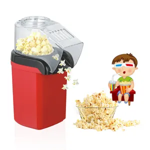 Mesin Pembuat Popcorn Popper Udara Panas, Mesin Jagung Pop Gourmet Sehat Dapur Rumah