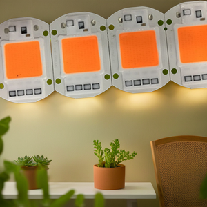 50 Wát AC 220V <span class=keywords><strong>COB</strong></span> <span class=keywords><strong>LED</strong></span> ánh sáng với chip quang phổ đầy đủ 380-840nm Epistar chất liệu cho chiếu sáng và mạch thiết kế - Product Image 4