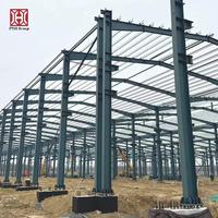 Entreprise de fabrication de structures en acier personnalisées certifiée AISC ZTSS, construction d'entrepôts en structure métallique