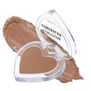 Corrector Facial Vegano, Mineral, Natural, Orgánico, Mate, <span class=keywords><strong>de</strong></span> Cobertura Total, Resistente al Agua, con Contorno en Forma <span class=keywords><strong>de</strong></span> Corazón, Marca Privada OEM - Product Image 1