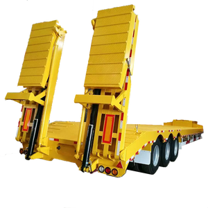 รถกึ่งพ่วงแบบ3แกน60ตันรถเทรลเลอร์สำหรับรถขุดรถแทรกเตอร์ขนาดต่ำ - Product Image 2