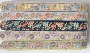 Top Fashion Design Flower Embroidery Lace Trimming Soft Mesh Lace Trim for Ladies Dress Clothes Embroidery - Product Image 4