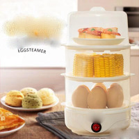 Machine à petit-déjeuner, Cuisinière à œufs vapeur à arrêt automatique, pour œufs durs, modèle Hemisphere, idéal comme cadeau