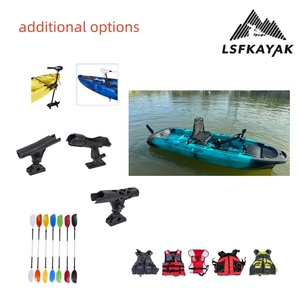 Kayak <span class=keywords><strong>da</strong></span> Pesca Modulare con Pinna dello Scafo Rimovibile o Pedale, Scatola per Esche per un Facile Trasporto, Portata 265 kg - Product Image 3
