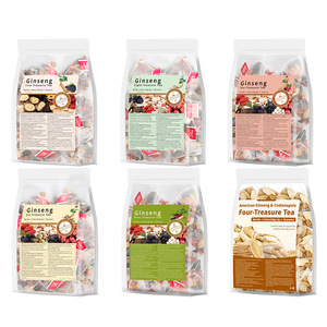ชาสมุนไพรโสมผสมสมุนไพรต่างๆ สำหรับชงร้อนในน้ำ บรรจุภัณฑ์แบบแห้ง - Product Image 1