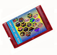 Cartouche de jeu pour Mega Drive EDMD Remix MD, en plastique ABS, s'adapte parfaitement aux consoles de jeu 16 bits