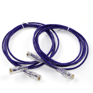 สายแพทช์อีเธอร์เน็ต Cat6a UTP แบบบางพิเศษ XXD <span class=keywords><strong>Pass</strong></span> test รุ่น Slim Thin Cat6 พร้อมหัวต่อ RJ45 ขนาด 28awg 8 แกน - Product Image 6