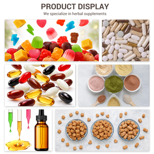 Gomitas multivitamínicas personalizadas rellenas de centros multivitamínicas para mujeres con algas, calcio, hierro, folato, biotina, vitaminas - Product Image 5