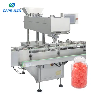 Upgrade PBDS-8 8 Lane Electronic Automatic Intelligent Vibrating Capsule Tablet Counting Machine With 3 Stage Vibrators
