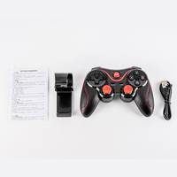 Manette sans fil X3 pour console PS3, téléphone mobile IOS, tablette PC, manette de jeu Android, joystick, contrôleur de jeu, manette