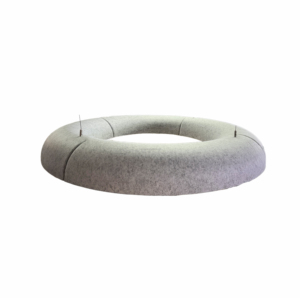 Luminaire suspendu à ondes acoustiques NRC 0.85 |   Lustre en feutre PET insonorisant |   Luminaire ignifuge B1 pour bureau, bibliothèque, hôtel, espace <span class=keywords><strong>de</strong></span> travail - Product Image 3
