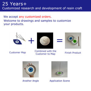 3D جدار جبل مفتاح هوك معطف شماعات الراتنج الذهب الغزلان قرن الوعل منظم المجوهرات الديكور الراتنج الحرف اليدوية المنتج - Product Image 6