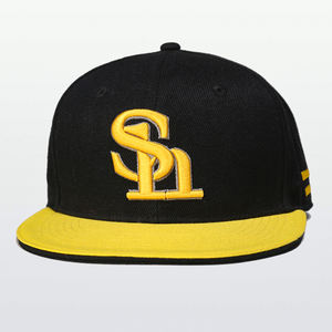 Lanhai - Gorra Deportiva Snapback de 6 Paneles con Logotipo Bordado en 3D Personalizado de Alta Calidad al por Mayor, Gorra Snapback de Hip-Hop con Visera Plana - Product Image 2