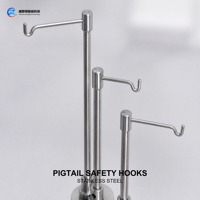 Support de perfusion médical de qualité IV en acier inoxydable, mobile, réglable en hauteur, avec freins et roulettes, pour hôpitaux et urgences, vente en gros