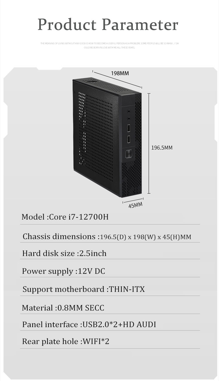 Rx Vega 4G 独立グラフィックカード搭載ゲーミングPC ミニデスクトップ