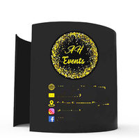 Fournitures de mariage boîtier de cabine photo avec accessoires gratuits
