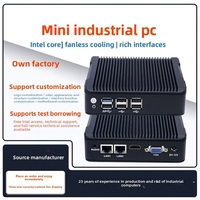 Mini PC industriel embarqué double réseau HT, sans ventilateur, faible consommation d'énergie, garantie 3 ans