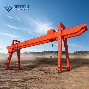 Henan Crane Supplier A Type 30 Tone Goliath Crane Double Girder 20 Tone Mobile Gantry Crane