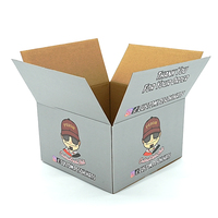 Boîte pliante en carton ondulé de haute qualité FPG personnalisée pour l'expédition et le stockage de vêtements, chaussures et emballages avec impression de logo