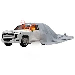 Professional 20ft x 30ft car fireproofing cloth Fire blanket car for extinguisher vehicle fires