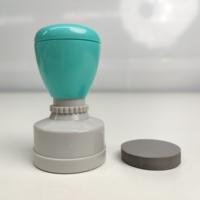 Tampons ronds pastel personnalisés avec logo pour enseignants Kojoy ha 30mm
