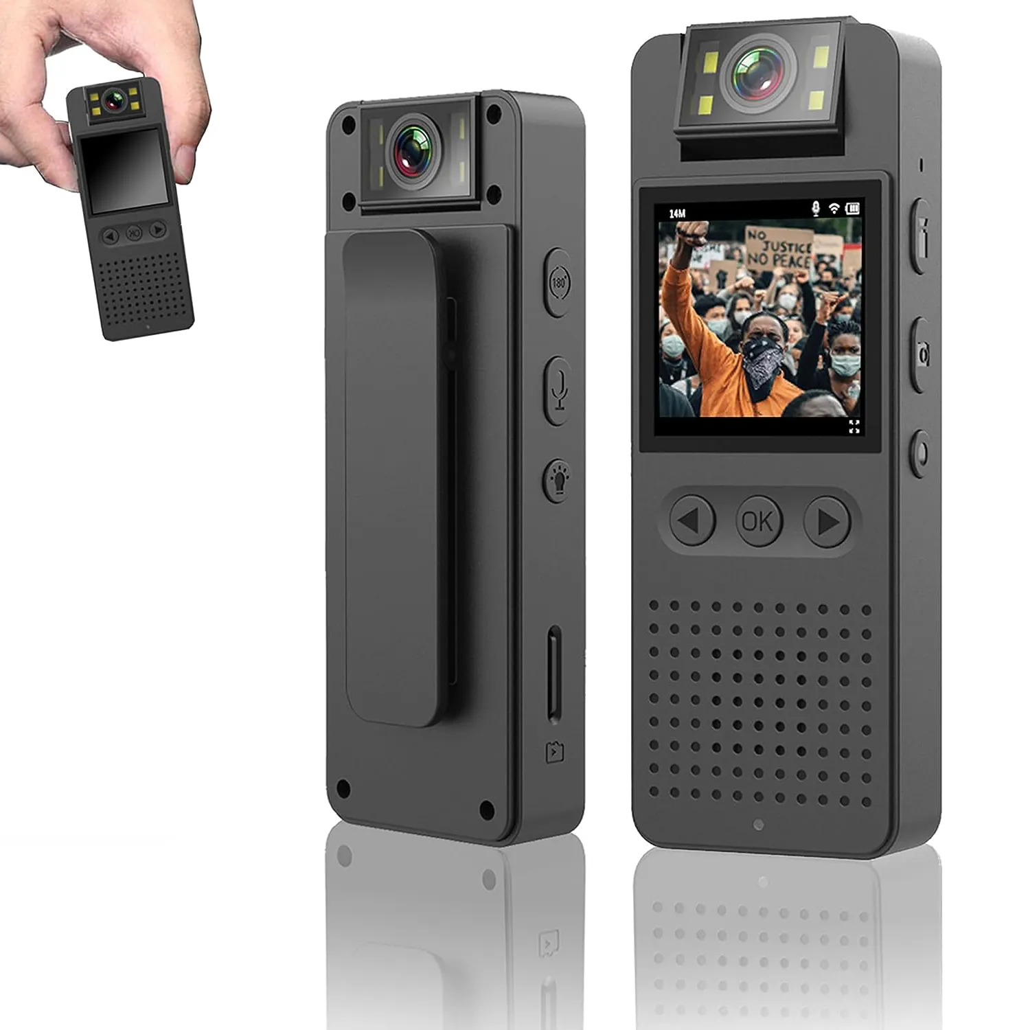 2K 1080P WIFI Wireless Mini DV Camera Portable Digital Video Audio Recorder Action Body worn Camera Night Vision Recorder