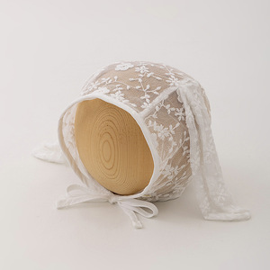 Cappello da Sole per <span class=keywords><strong>Neonata</strong></span> Stile Principessa Coreano con Stampa Animalier, Traspirante, Antivento, in Poliestere/Cotone, Protezione Orecchie, con Laccetti, per l'Estate - Product Image 5