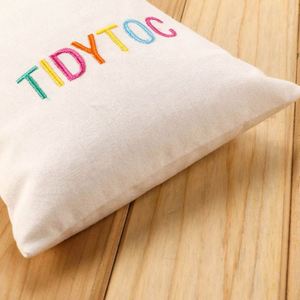 Custom Printed 100% Organic Cotton <b>Canvas</b> Pouch Eco-Friendly Washable Plain Solid Blank Cotton Drawstring Bags With Logo - Product Image 5