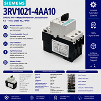 Interruptor de Protección de Motor de la Marca SIM, Nuevo y Original, Serie 3RV1, 3RV1021-4AA10, Controlador PLC, Programación PLC Modbus
