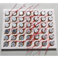 Haut-parleur non auditif 30MM 4Ohm 5W avec fil 400Hz certifié CE pilote de conduction osseuse magnétique à faible distorsion harmonique pour peinture murale