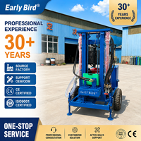 Machine de forage de puits d'eau portable de 200 m de profondeur, vente directe